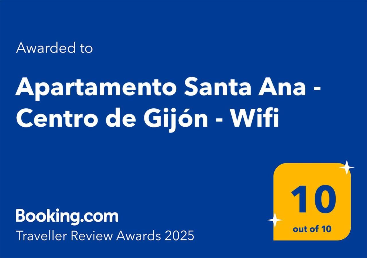 Apartamento Santa Ana - Centro De Gijon - Wifi Экстерьер фото